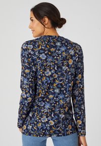 Damart CHAUDE, MANCHES LONGUES - Longsleeve - bleu fleuri