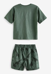 Next 3 PACK SET REGULAR FIT - Nattplagg set - cement khaki blue animals