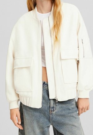 Blouson Bomber - white