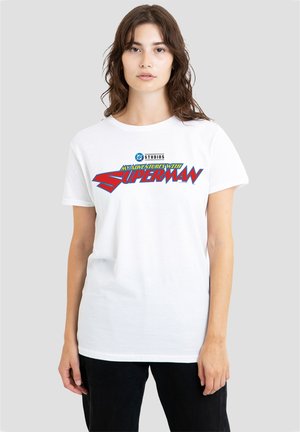 DC COMICS - SUPERMAN, MY ADVENTURES WITH SUPERMAN LOGO - Print T-shirt - white