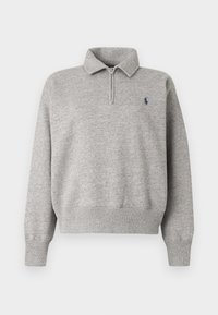 FLEECE QUARTER-ZIP - Sweatshirt - dark vintage heather