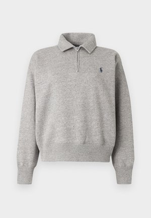 HALF ZIP NEW - Pusa - dark vintage heather