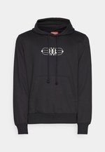 Diesel Felpa girocollo nera con logo J02619-0GEAD-K900