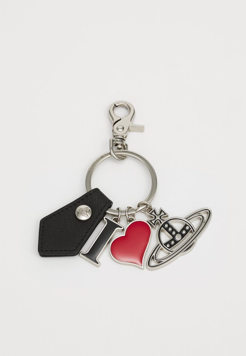 Vivienne Westwood I LOVE ORB KEY - Avaimenperä - black