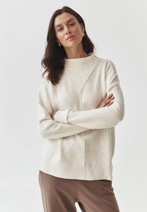 PARKER - Svetrík - off white