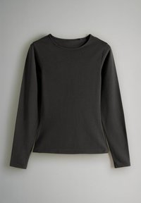 THE SET THE SET CREW NECK 5 PACK - REGULAR FIT - Bluză cu mânecă lungă - black brown nude white