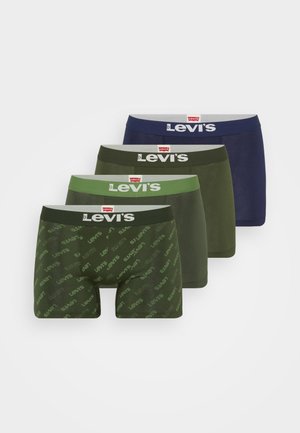MEN LOGO 4 PACK - Boxerkalsong - dark green combo