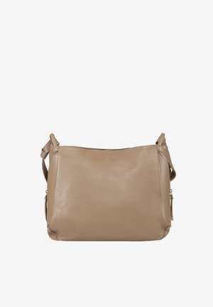 DrachenLeder, Cross body bag - taupe, beige