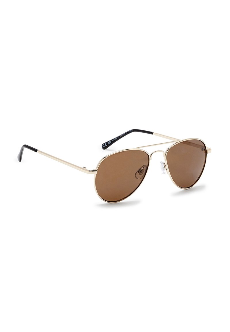 Next - AVIATOR STYLE STANDARD - Saulesbrilles - gold tone, Palielināt