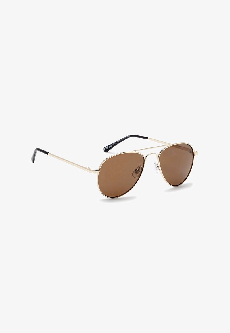 Next AVIATOR STYLE STANDARD - Occhiali da sole - gold tone
