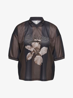 ONLY Carmakoma, T-SHIRT CARZALIA T-SHIRT - Langærmet T-shirt - black coffee
