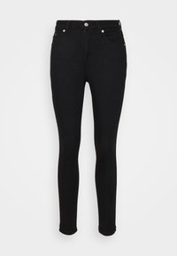 HIGH RISE SKINNY - Jeans Skinny - denim black