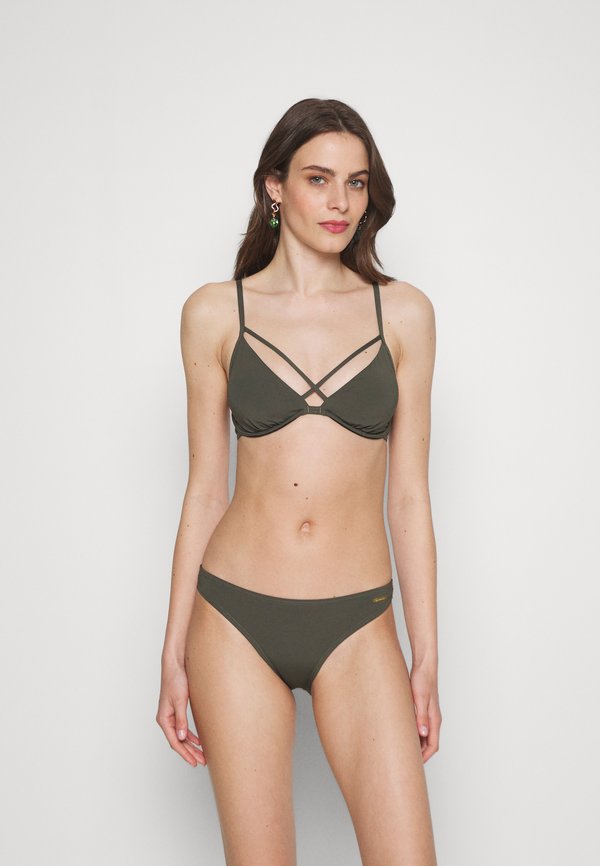 WIRE BIKINI - Bikini - oliv