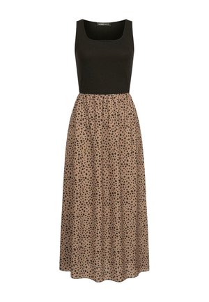 Cloud 5ive RUNDHALS PUNKT  - Robe de jour - brown