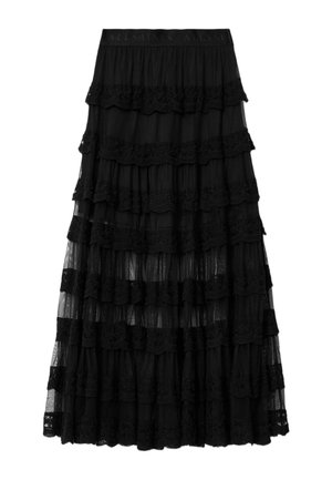 AllSaints, MAGGIE SKIRT - Μάξι φούστα - black