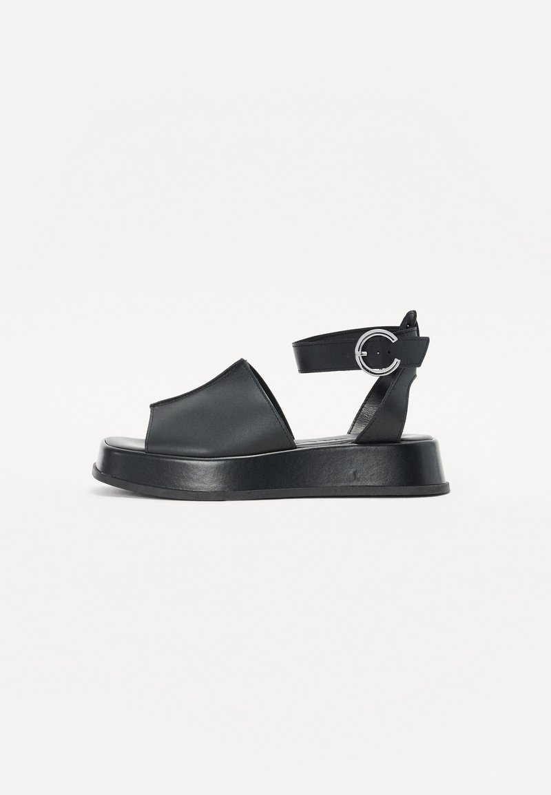 MAX&Co. YASMEEN - Sandále na platforme - schwarz
