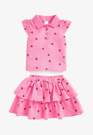 PIECE - A-lijn rok - pink