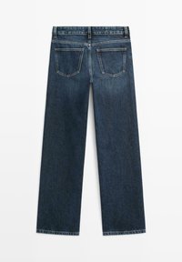 MID-RISE - Wide leg - blue