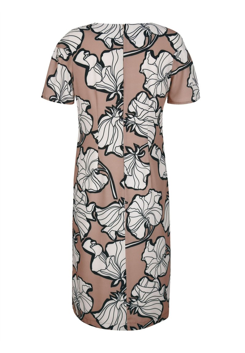 Damen Freizeitkleider | Alba Moda Freizeitkleid beige - JF09276 Damen Freizeitkleider | Alba Moda Freizeitkleid beige - JF09276