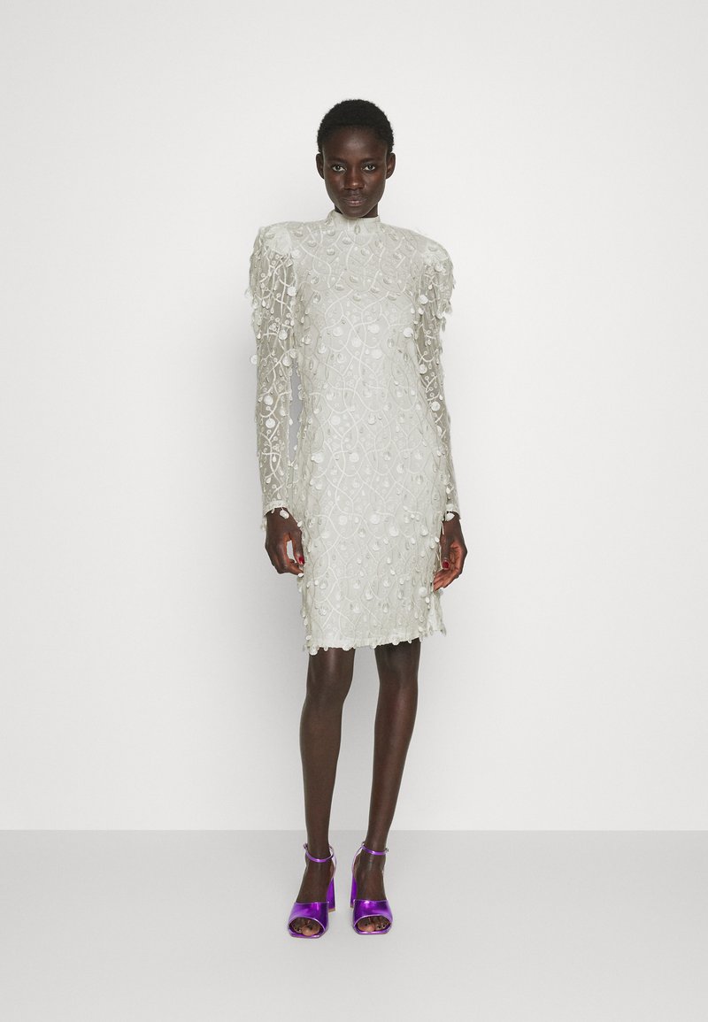 YAS Tall YASBEATE DRESS - Occasion wear - star white/white - Zalando.ie