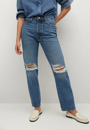 Straight leg jeans - medium blue
