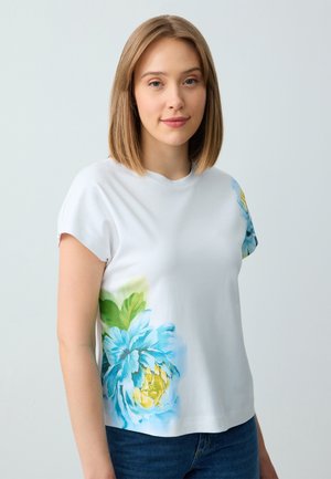 T-Shirt print - ecru