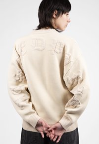 Wasted Paris KINGDOM CURVE UNISEX - Πουλόβερ - sand