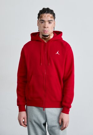 Felpa con zip - gym red
