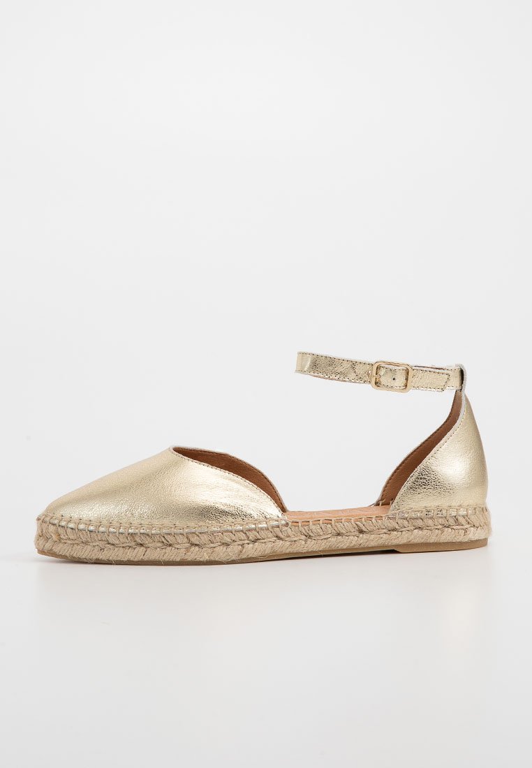 Kanna Espadrilles goudkleurig