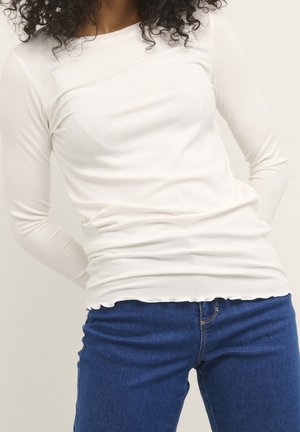 Langarmshirt - off-white