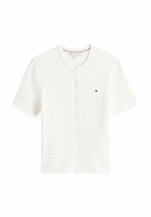 Tommy Hilfiger CARDI - Chaqueta de punto - ivory silk
