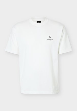 Snow Peak, NEW STANDARD LOGO - Βασικό μπλουζάκι - off white