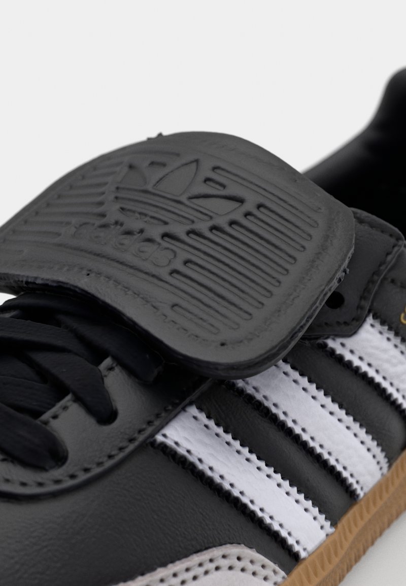adidas Originals SAMBA LT W - Trainers - core black/footwear white/gold  metallic/black - Zalando