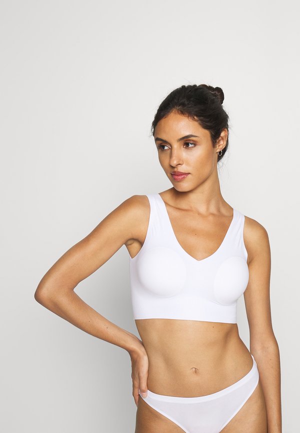 HERAUSNEHMBARE PADS - INVISIBLE SOFT - Bustier - weiß