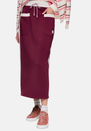 SPORTLICHER MIDI - A-Linien-Rock - rhododendron