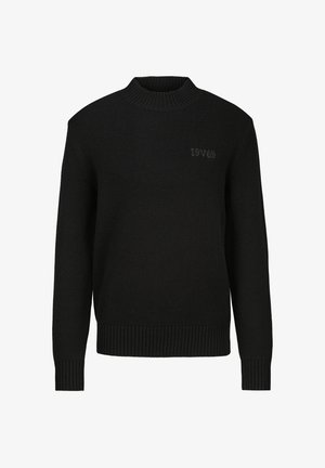 19V69 Italia, 19V69 ITALIA STRICKPULLOVER ANTEO STREET - Strickpullover - black