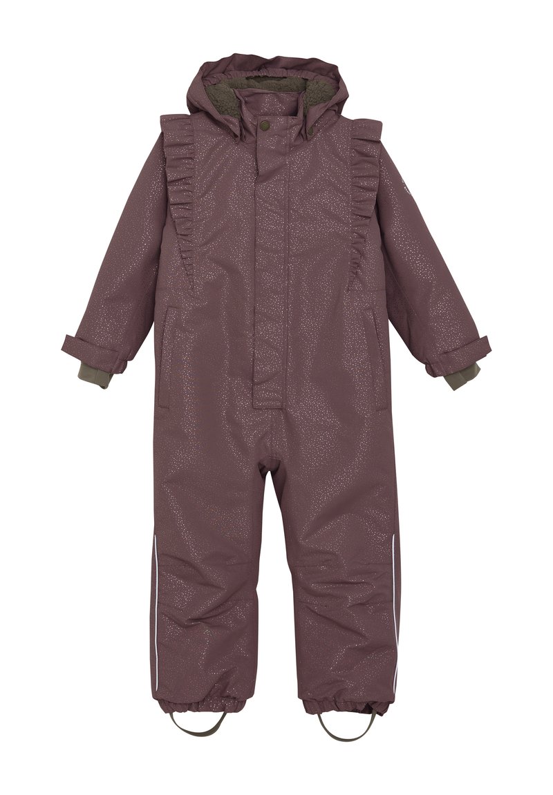 EN FANT WITH FRILLONG SLEEVES - Regenpak - rose taupe
