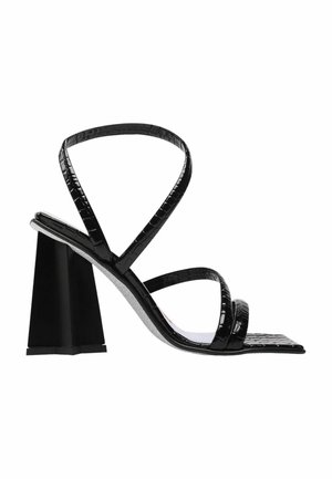 Sandali con tacco - nero