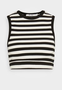 Não selecionado, black/white