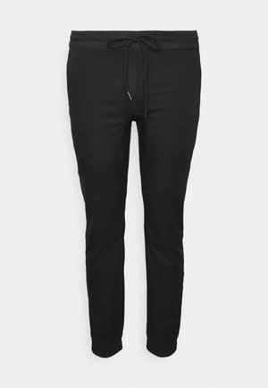 MAX MOTO CUFF PANT - Trousers - black