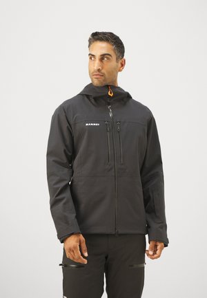 STONEY HOODED - Hardshelljacke - black