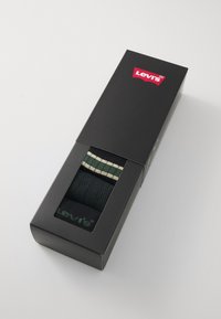 Levi's® GIFTBOX CUT 4 PACK - Chaussettes - green black combo