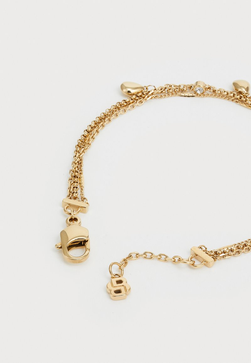 Bracciale A Catena BOSS Jewelry HONEY LOVE | Acciaio Inossidabile Color Oro Giallo, Ciondolo Cuore, Regolabile