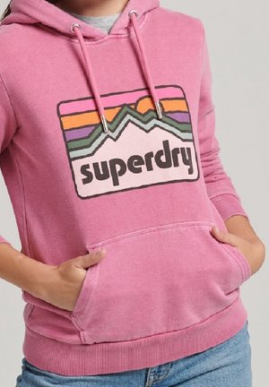 Sweat à capuche - pink