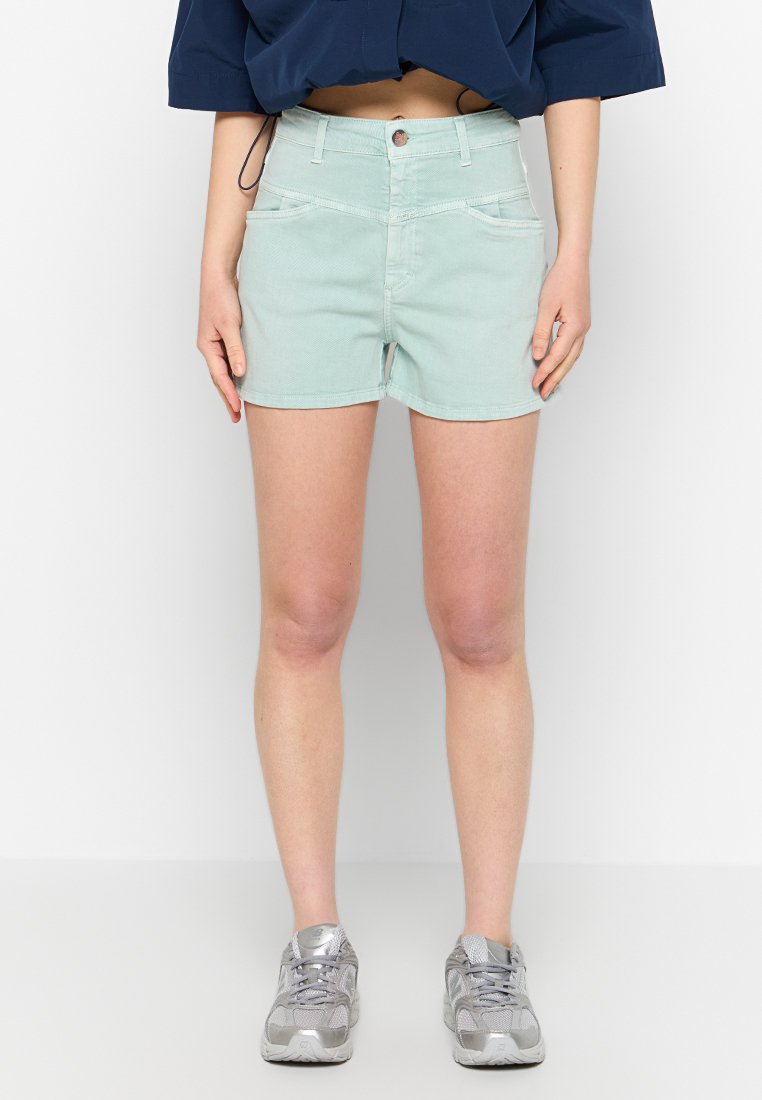 closed Jeansshort lichtblauw