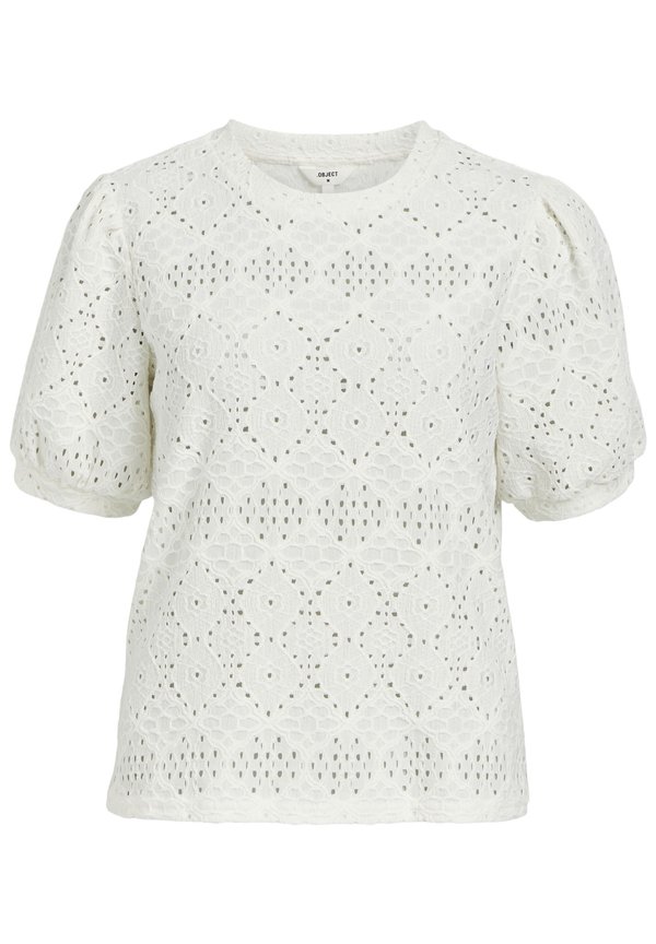 OBJFEODORA - Blouse - cloud dancer3