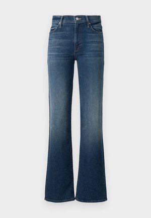 Mother THE KICK IT - Straight leg -farkut - dark blue