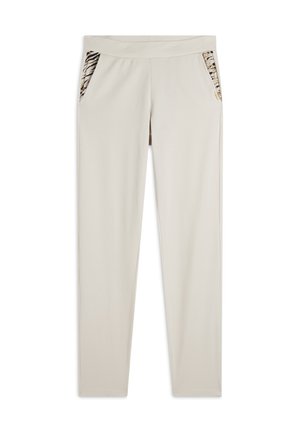 Pantalon de survêtement - white sand zebra animalier