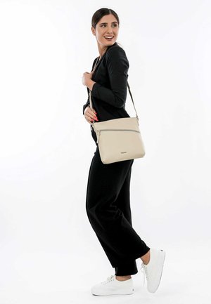 ALESSIA - Cross body bag - beigetaupe