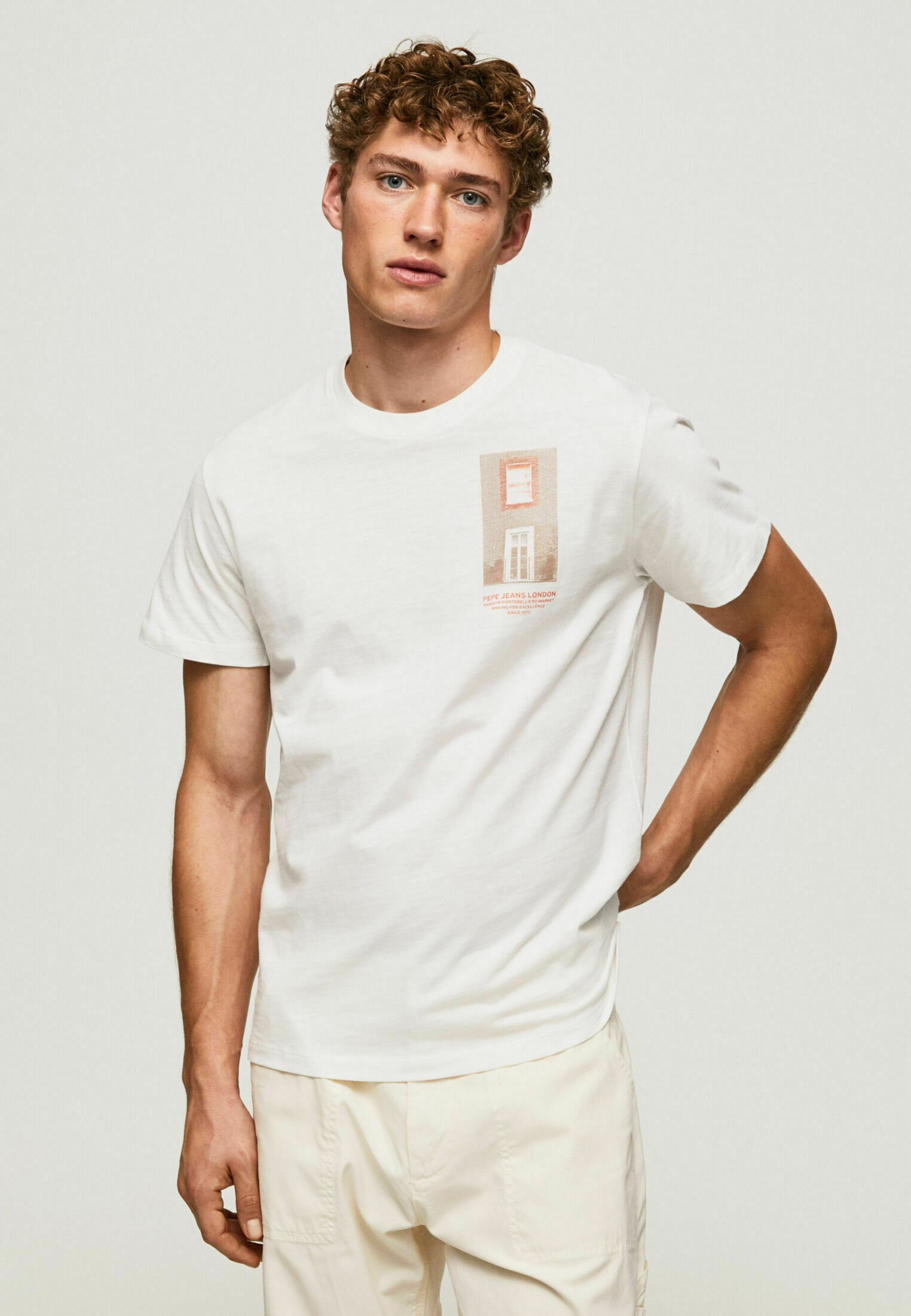 Pepe Jeans RICCO - estampada - off white/crema - Zalando.es